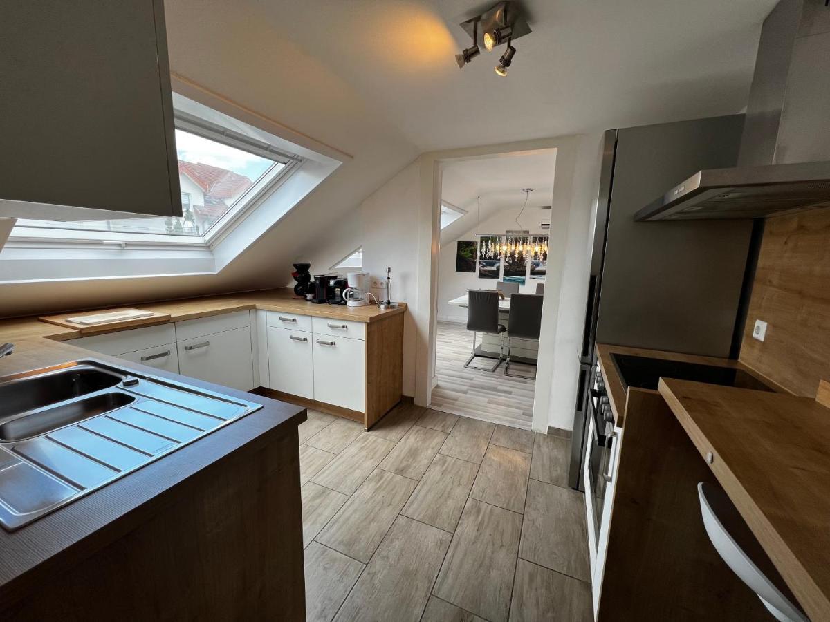 Ferienwohnung Schlueter Nussloch Bagian luar foto